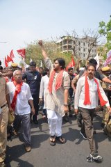 Janasena Chief Pawan Kalyan Padayatra